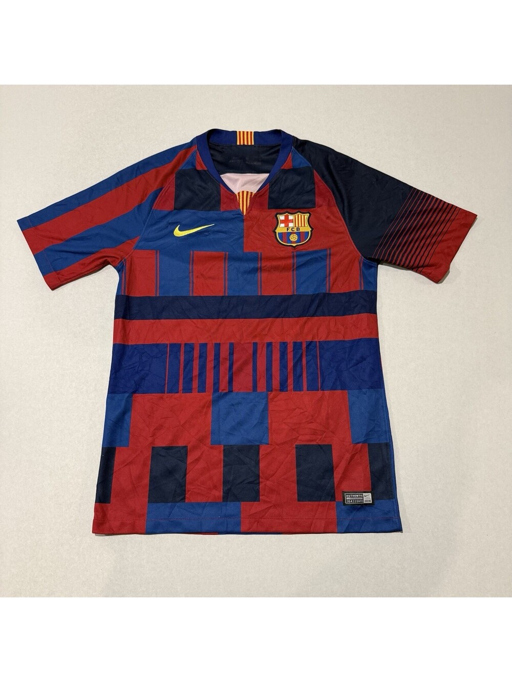Nike FC Barcelona 20th Anniversary Jersey 1998-2018 Mashup Special Edition